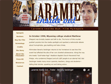 Tablet Screenshot of laramieinsideout.com
